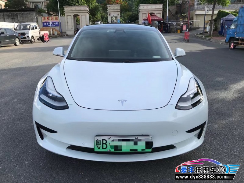 20年特斯拉MODEL 3轿车抵押车出售