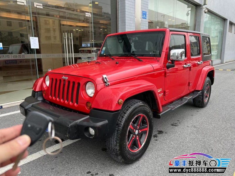 12年Jeep牧马人SUV抵押车出售