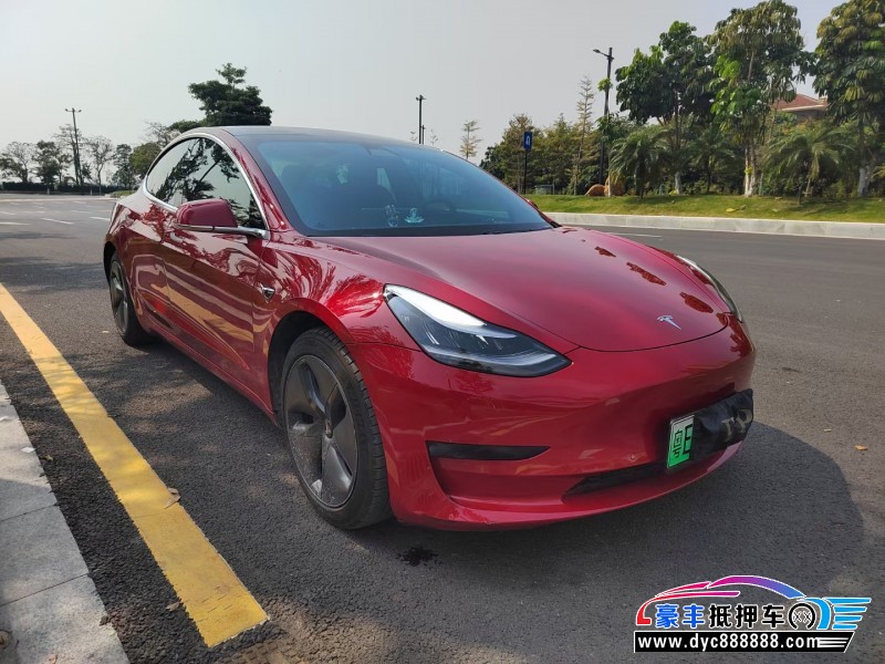 20年特斯拉MODEL 3轿车抵押车出售