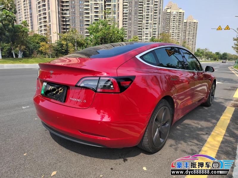 20年特斯拉MODEL 3轿车抵押车出售