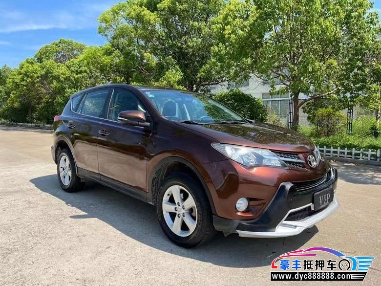 15年丰田RAV4荣放轿车抵押车出售