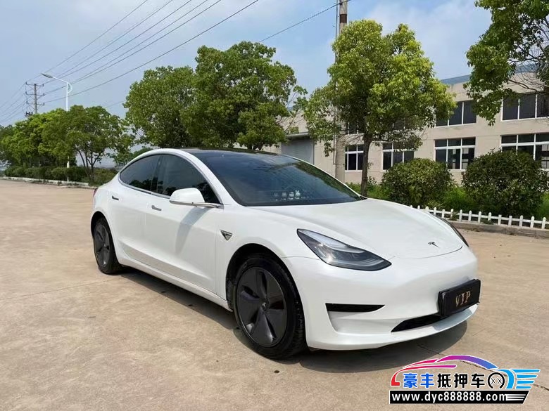 20年特斯拉MODEL 3轿车抵押车出售