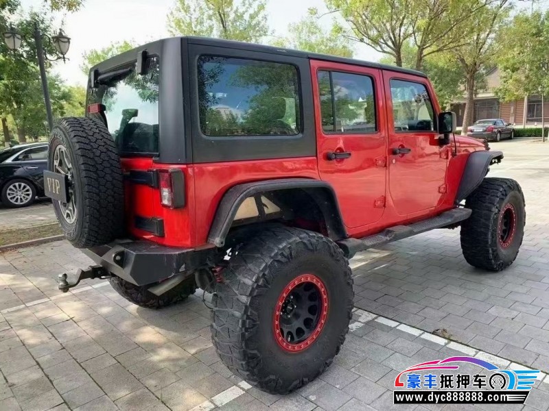 17年Jeep牧马人轿车抵押车出售