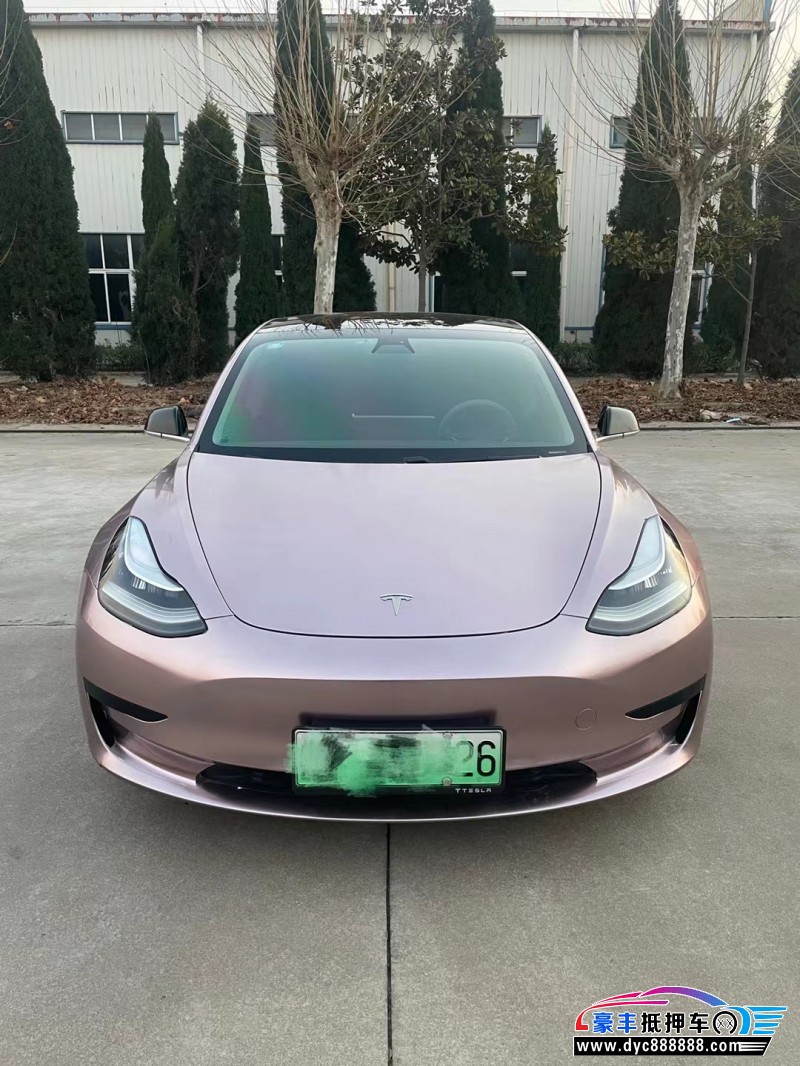 20年特斯拉MODEL 3轿车抵押车出售