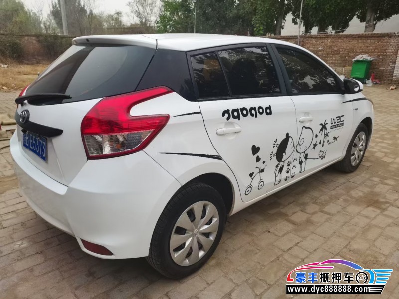 14年丰田YARiS L 致炫轿车抵押车出售