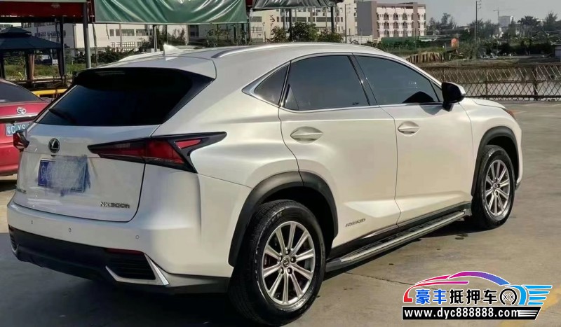 18年雷克萨斯NX轿车抵押车出售