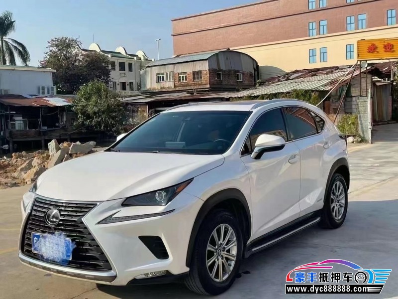 18年雷克萨斯NX轿车抵押车出售