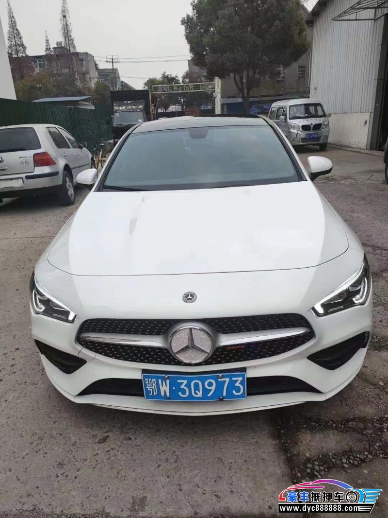 20年奔驰CLA轿车抵押车出售