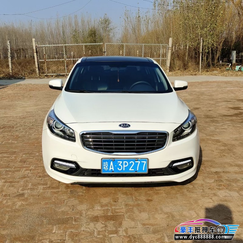 16年起亚K4轿车抵押车出售