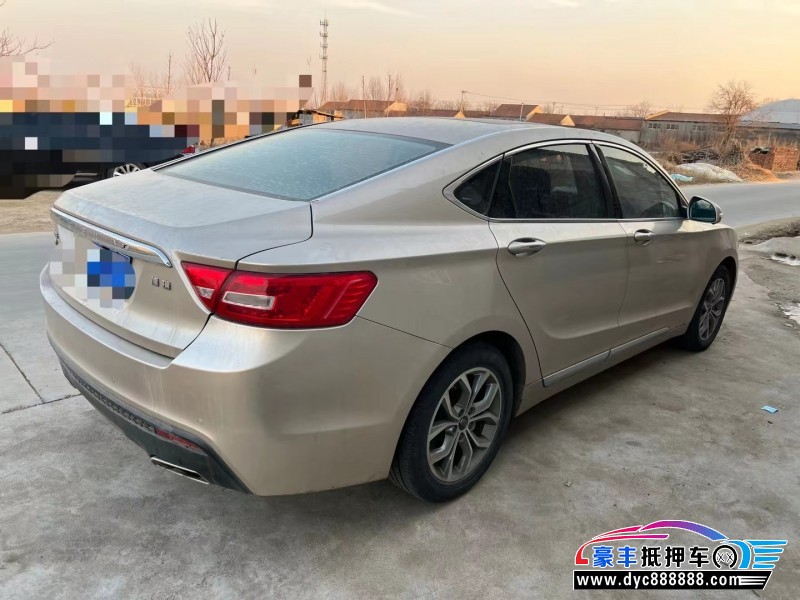 16年吉利博瑞轿车抵押车出售