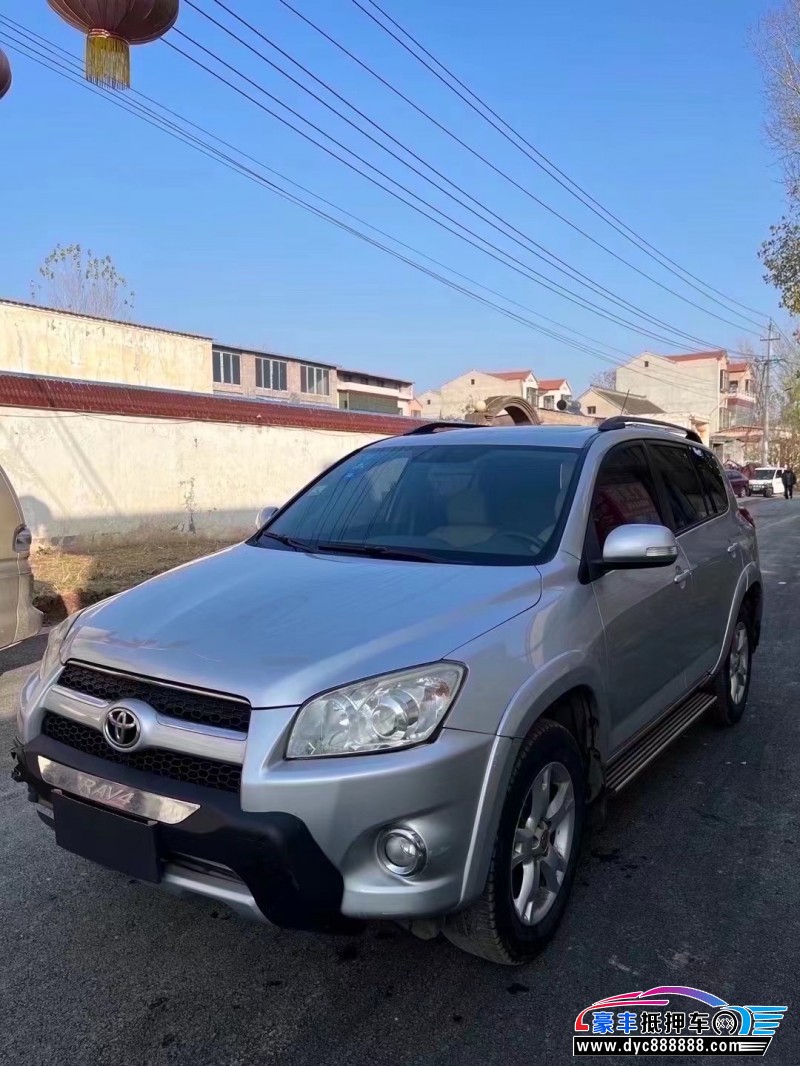 12年丰田RAV4SUV抵押车出售