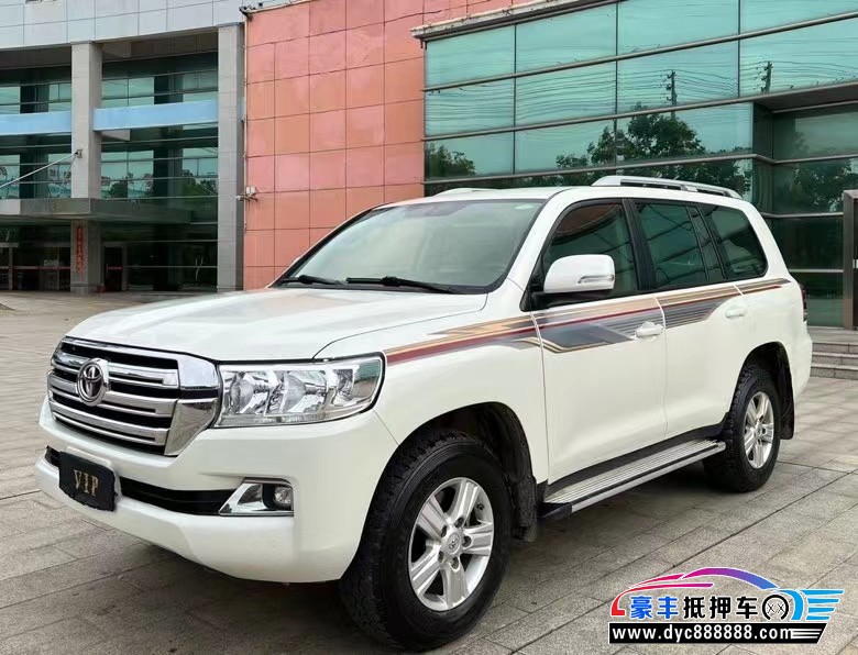 18年丰田兰德酷路泽SUV抵押车出售