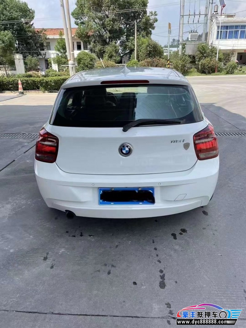 14年宝马1系轿车抵押车出售