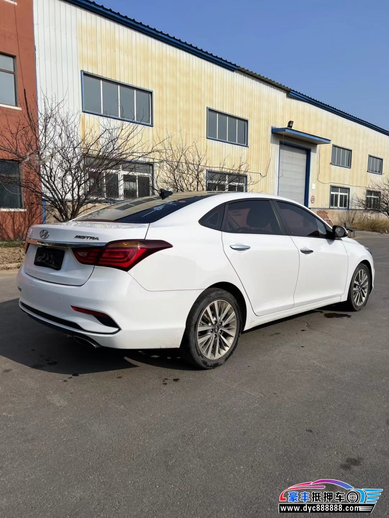 18年现代名图轿车抵押车出售