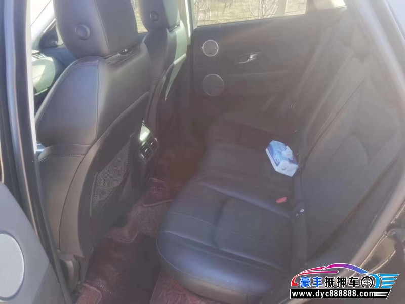 18年路虎揽胜极光轿车抵押车出售