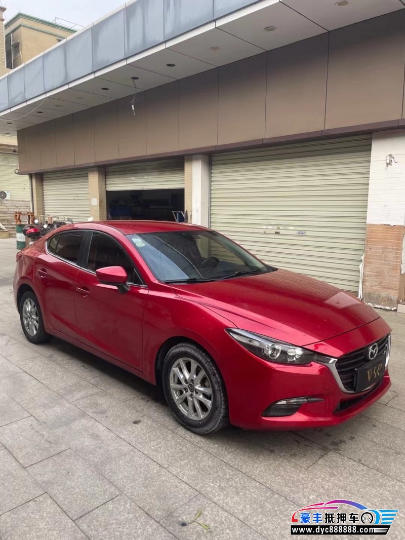 18年马自达昂克赛拉轿车抵押车出售