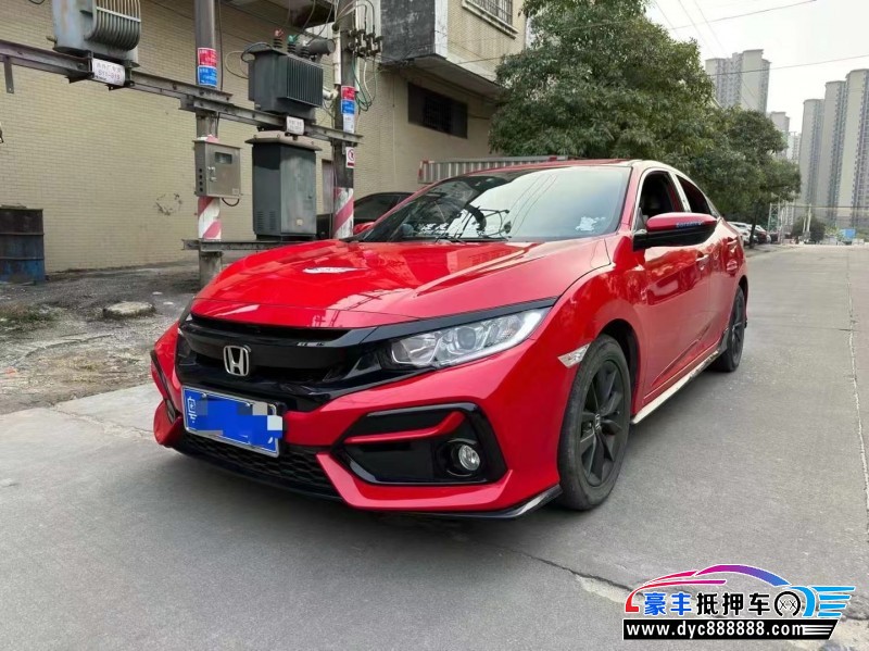 21年本田思域轿车抵押车出售