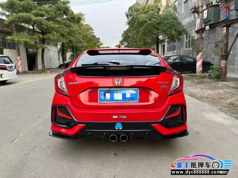 21年本田思域轿车抵押车出售