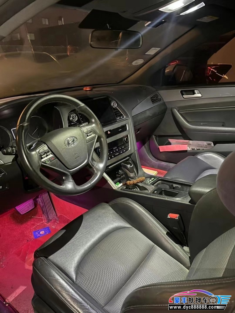 16年现代索纳塔九轿车抵押车出售