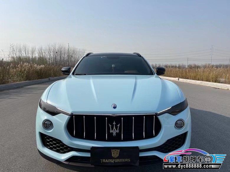 20年玛莎拉蒂莱万特轿车抵押车出售