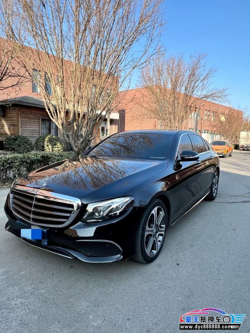17年奔驰E轿车抵押车出售