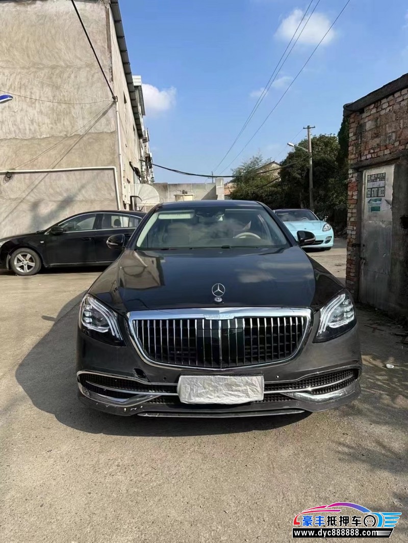17年奔驰S轿车抵押车出售