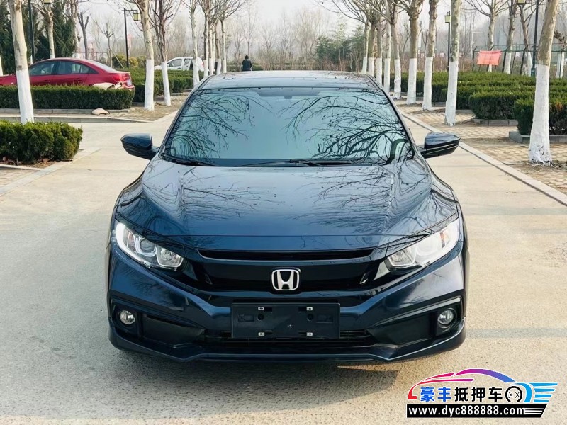 22年本田思域轿车抵押车出售