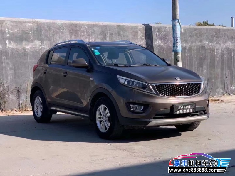 16年起亚智跑轿车抵押车出售