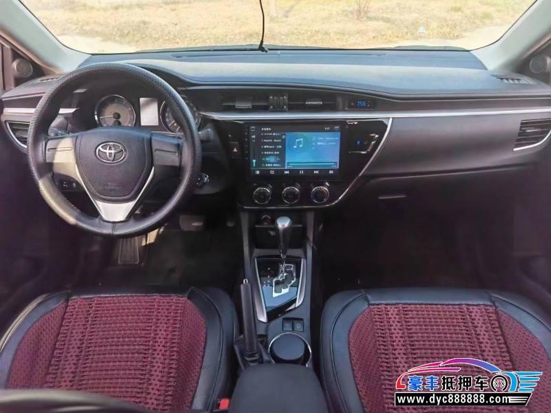 17年丰田卡罗拉轿车抵押车出售