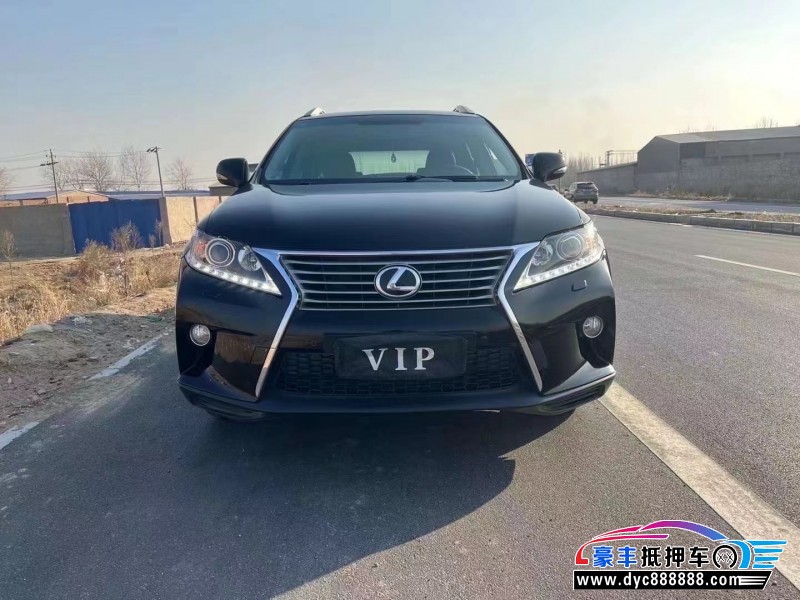 14年雷克萨斯RX轿车抵押车出售