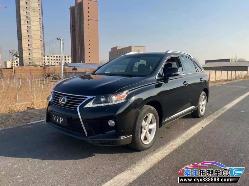 14年雷克萨斯RX轿车抵押车出售