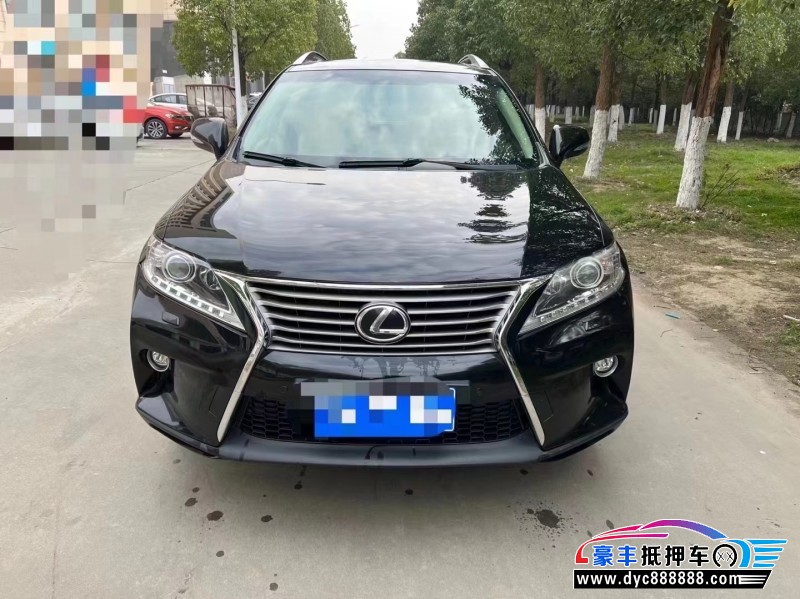 14年雷克萨斯RX轿车抵押车出售