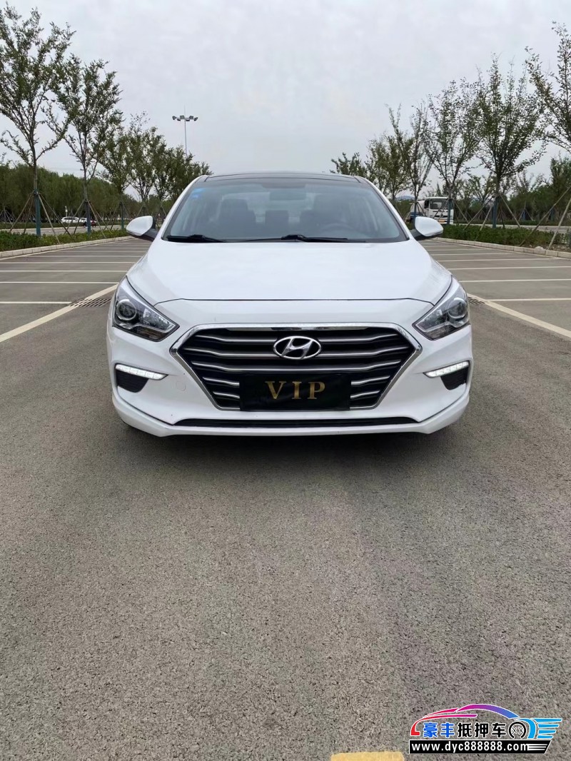 19年现代名图轿车抵押车出售