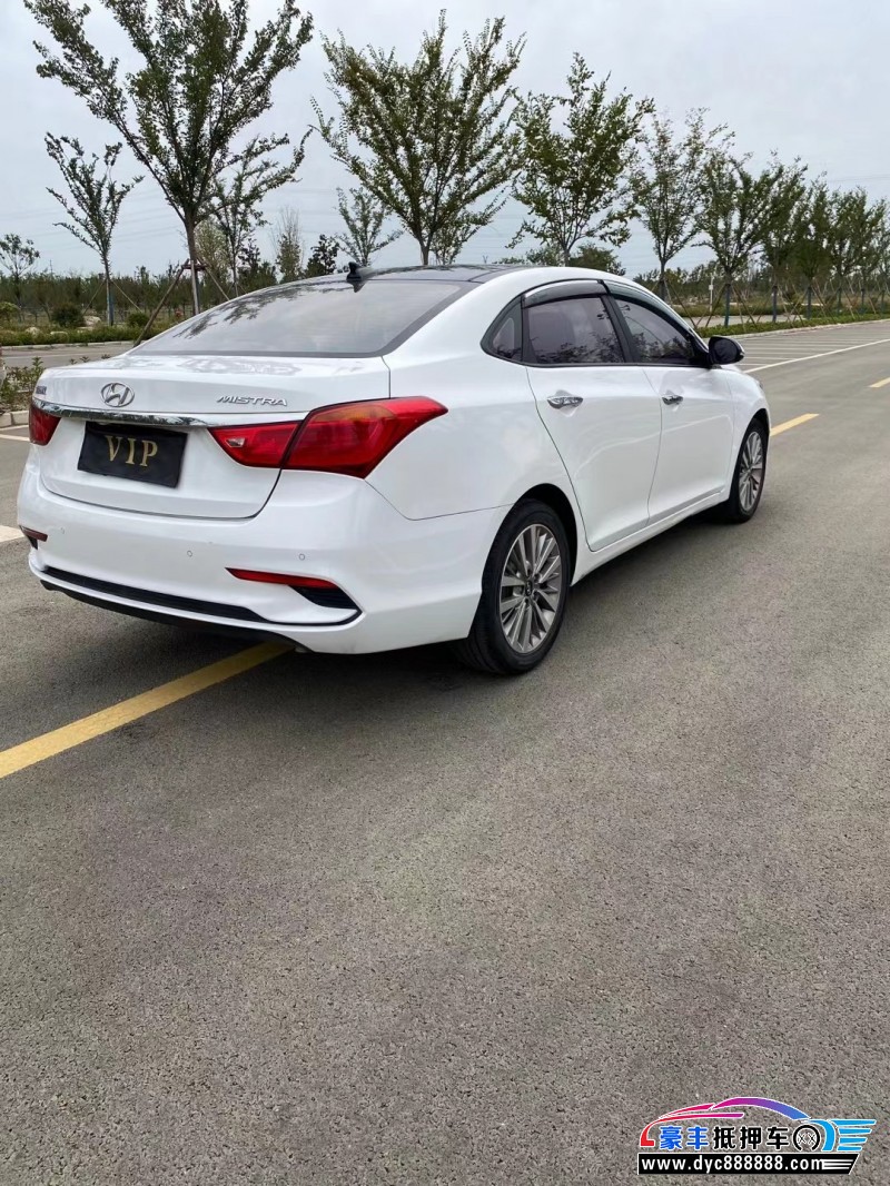 19年现代名图轿车抵押车出售