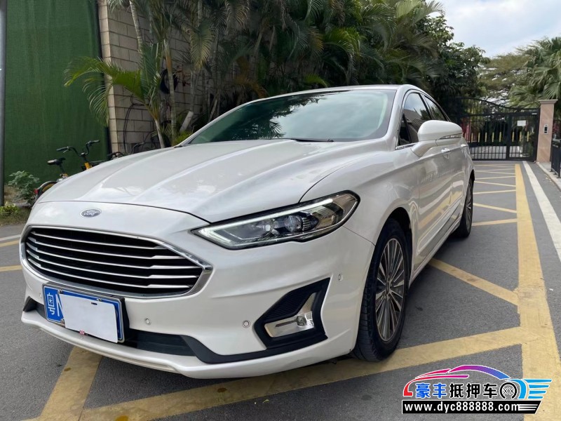 19年福特蒙迪欧轿车抵押车出售