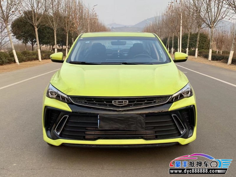 23年吉利缤瑞轿车抵押车出售