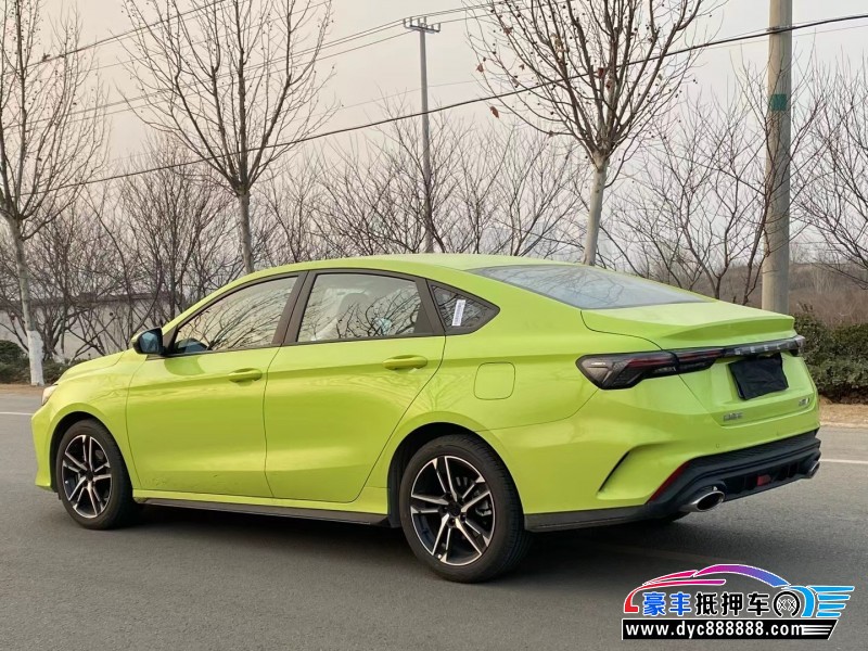 23年吉利缤瑞轿车抵押车出售