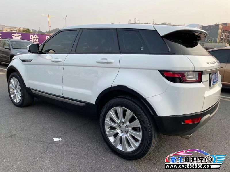 17年路虎揽胜极光轿车抵押车出售