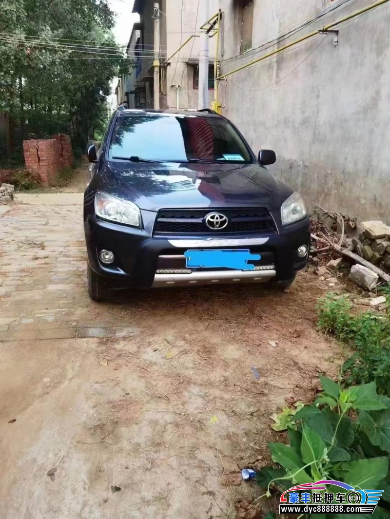 13年丰田RAV4轿车抵押车出售