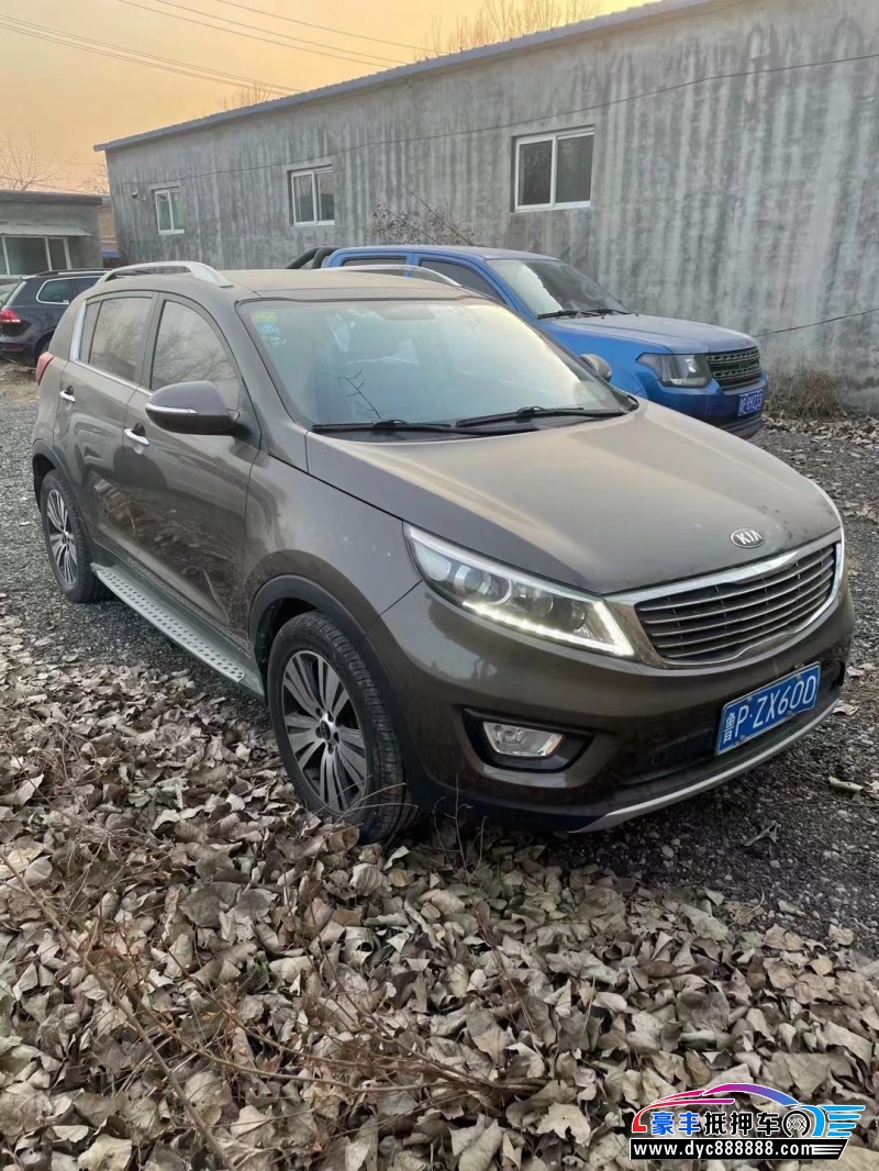 16年起亚智跑SUV抵押车出售