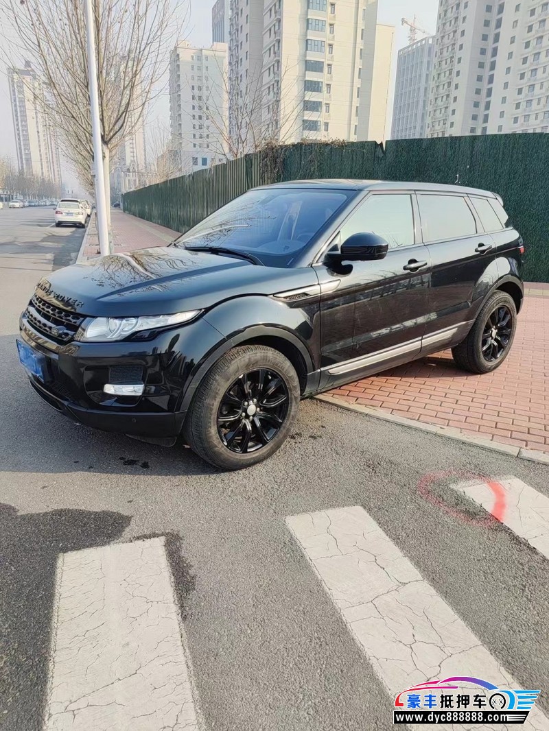 14年路虎揽胜极光SUV抵押车出售