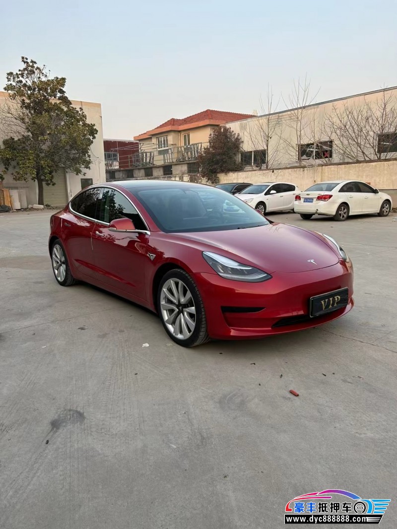 20年特斯拉MODEL 3轿车抵押车出售