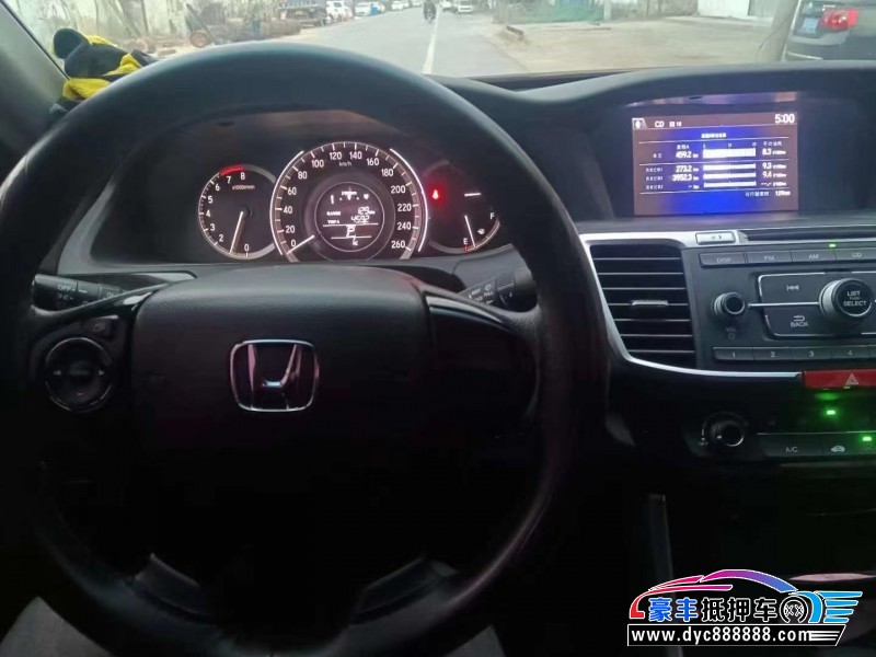 19年本田雅阁轿车抵押车出售