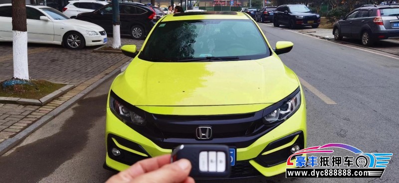 21年本田思域轿车抵押车出售