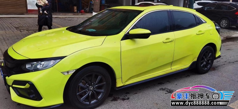 21年本田思域轿车抵押车出售