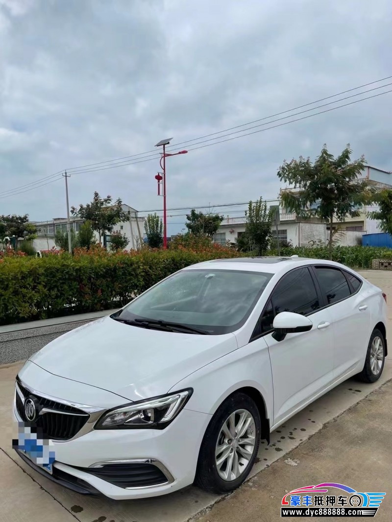 18年别克威朗轿车抵押车出售