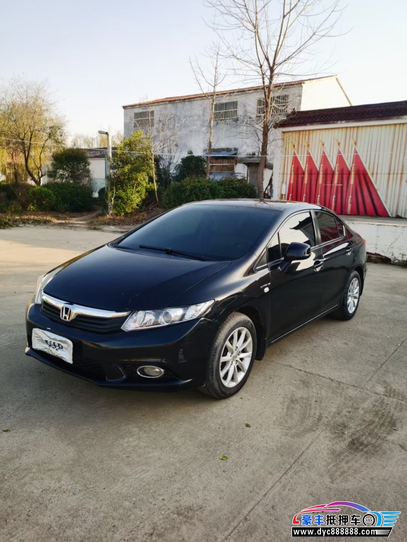 12年本田思域轿车抵押车出售