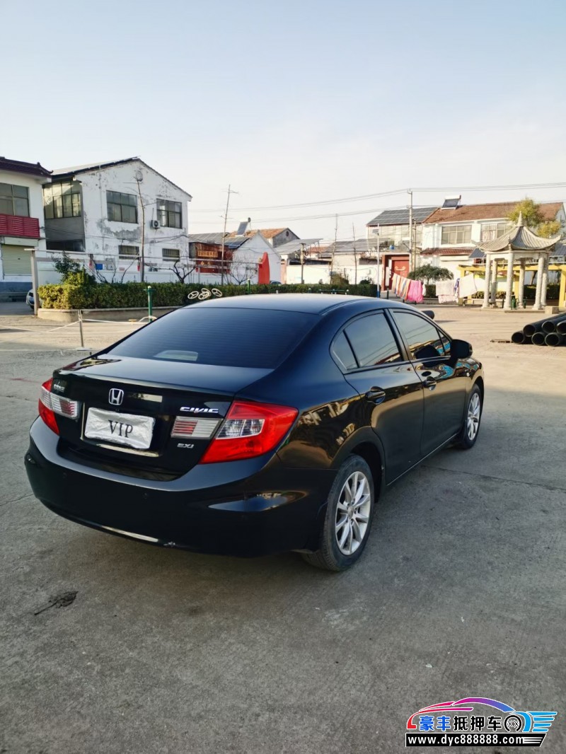 12年本田思域轿车抵押车出售