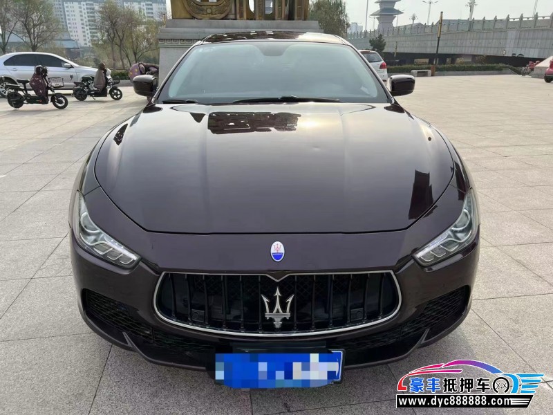 16年玛莎拉蒂Ghibli轿车抵押车出售