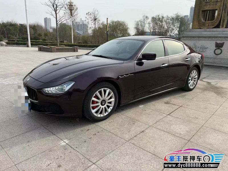 16年玛莎拉蒂Ghibli轿车抵押车出售